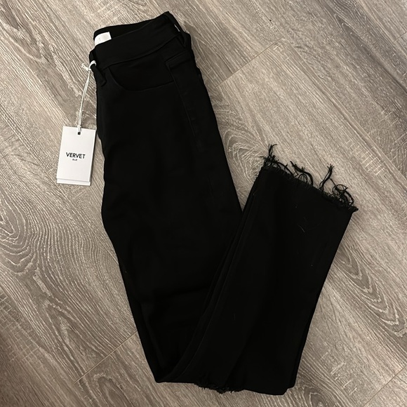 Vervet high rise stretch slim straight jeans JEANNE - Picture 3 of 3